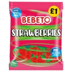 Bebeto Strawberry Jelly 150g PMP £1 - Case Of 10