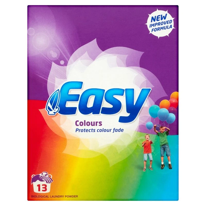 Easy Laundry Powder 13w Bio Colours 884g - Case Of 6 1 Easy Laundry Powder 13w Bio Colours 884g - Case Of 6