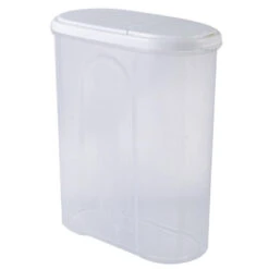 Thumbs Up Dry Food Cereal Container White Lid