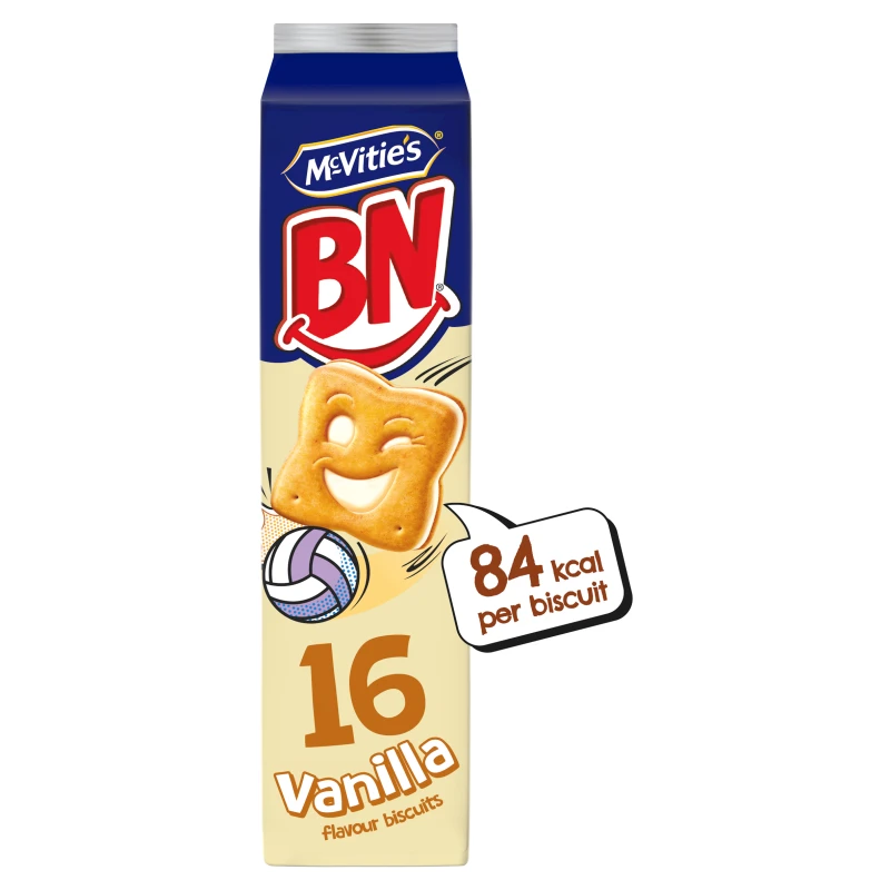 McVitie's BN Vanilla Biscuits 285g - Case Of 12 2 McVitie's BN Vanilla Biscuits 285g - Case Of 12 - Image 2