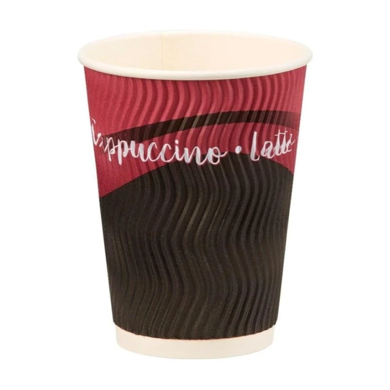 Caterpack Value Ripple Coffee Cups 12oz 25 Pack 1 Caterpack Value Ripple Coffee Cups 12oz 25 Pack