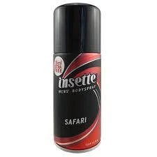 Insette Men's Bodyspray Safari 150ml - Case Of 12