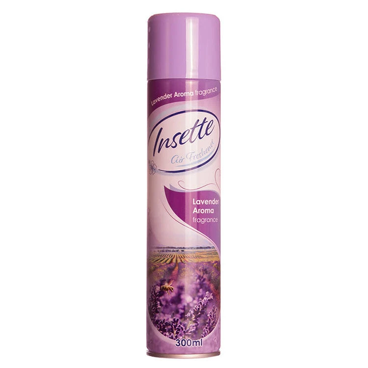 Insette Air Freshener Lavender Aroma 300ml - Case Of 12 1 Insette Air Freshener Lavender Aroma 300ml - Case Of 12