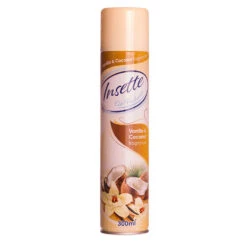 Insette Air Freshener Vanilla & Coconut 300ml - Case Of 12