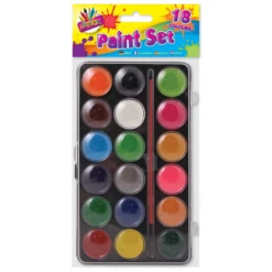 Artbox Paint & Brush Set 18 Colours