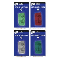 Hole Puncher Metallic Assorted Colours