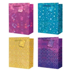 Gift Bag Large Holographic - Case Of 12