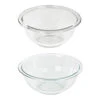 Thumbs Up Round Clear Non-slip Mixing Bowl 2 Pack -Mxwhole Sale 5014348330540