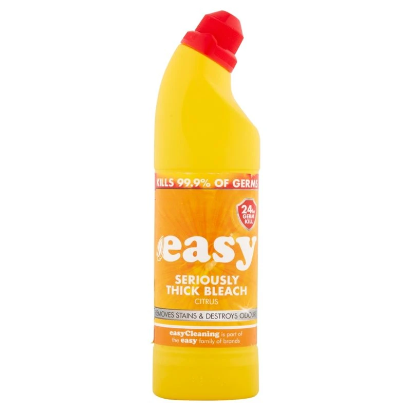 Easy Seriously Thick Bleach Citrus 750ml - Case Of 12 1 Easy Seriously Thick Bleach Citrus 750ml - Case Of 12