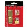 Blackspur 3" Hasp With Brass Padlock 25mm 3 Blackspur 3" Hasp With Brass Padlock 25mm -Mxwhole Sale 5017403136446