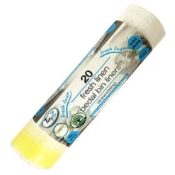 TidyZ Scented Fresh Linen Pedal Bin Liners Tie Handles 15L 20pk