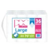 PPC Large White Quality Toilet Paper 36 Roll Value Pack -Mxwhole Sale 5025802001524 1