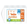 Pallet Deal : 60 X PPC Jumbo White Quality Toilet Paper 36 Roll Value Pack -Mxwhole Sale 5025802001548