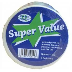 UltraTape Masking Tape 36mm X 15m - 2pack 1 UltraTape Masking Tape 36mm X 15m - 2pack