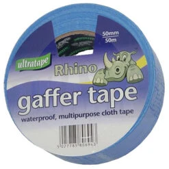 Ultratape Rhino Gaffer Cloth Tape Blue 50mm X 50m