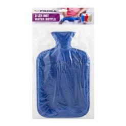 Prima Hot Water Bottle In Assorted Colours 2L -Mxwhole Sale 5038673210445 5