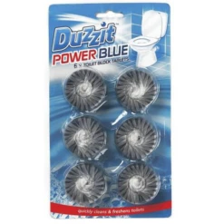 Duzzit Power Blue Toilet Blocks 6pk