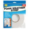 151 Foam Weather Strip 10m 2 Pack