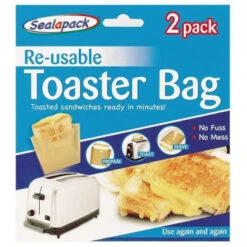 SealaPack Reusable Toaster Bags 2 Pack