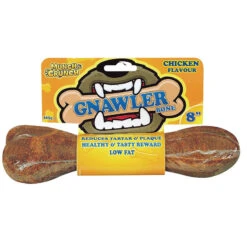 Munch & Crunch Gnawler Dog Bone Chicken Flavour - Case Of 12