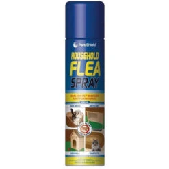 PestShield Household Flea Aerosol Spray 200ml - Case Of 12