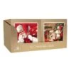 Square Boxed Christmas Cards Traditional Santa 10 Pack -Mxwhole Sale 5053189043646