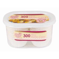 Queen Of Cakes Mini Muffin Cases 200 Pack