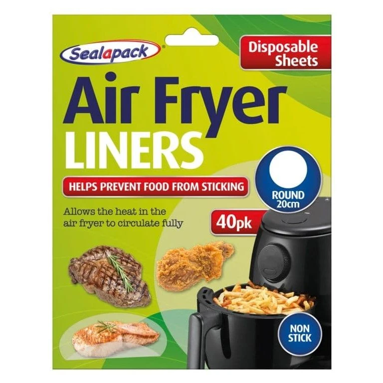 Sealapack Air Fryer Liner Round 40 Pack 1 Sealapack Air Fryer Liner Round 40 Pack