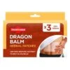 Treat & Ease Dragon Balm Herbal Patches 3 Pack