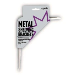 Rapide Heavy Duty Metal Shelving Brackets 6x8" 2pk