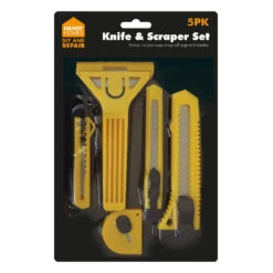 Handy Home Knife & Scraper Set 5 Pack