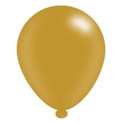 Latex Balloons Gold 8 Pack - Case Of 6