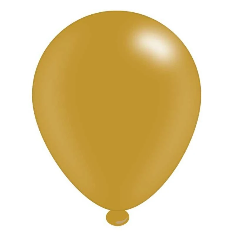Latex Balloons Gold 8 Pack - Case Of 6 1 Latex Balloons Gold 8 Pack - Case Of 6
