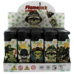 GSD Disposable Skulls Lighter - Case Of 50