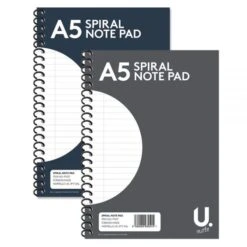 U. A5 Spiral Notepad - Case Of 12