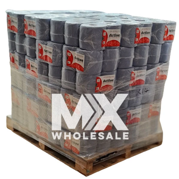 Half Pallet Deal : 42 X Active Blue Value Centrefeed Paper Tissue 6 Pack 1 Half Pallet Deal : 42 X Active Blue Value Centrefeed Paper Tissue 6 Pack