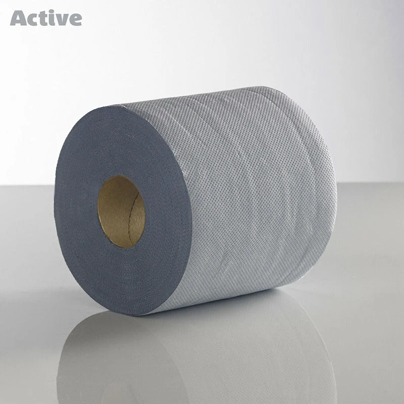 Active Blue Value Centrefeed Paper Tissue 6 Roll Pack 2 Active Blue Value Centrefeed Paper Tissue 6 Roll Pack - Image 2
