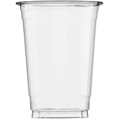 Delight Plus Disposable Plastic Drinking Cups 1 Pint Clear 12 Pack