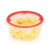 Lock & Fit Round Airtight Food Saver 1.1L 3 Lock & Fit Round Airtight Food Saver 1.1L -Mxwhole Sale 8691459108106