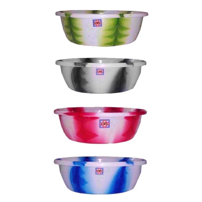VPL Multipurpose Plastic Basin Tub 12" Double Colour 2 VPL Multipurpose Plastic Basin Tub 12" Double Colour - Image 2