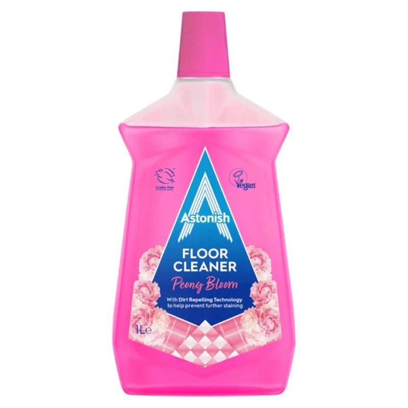 Astonish Pet Fresh Floor Cleaner Peony Bloom 1L - Case Of 12 1 Astonish Pet Fresh Floor Cleaner Peony Bloom 1L - Case Of 12