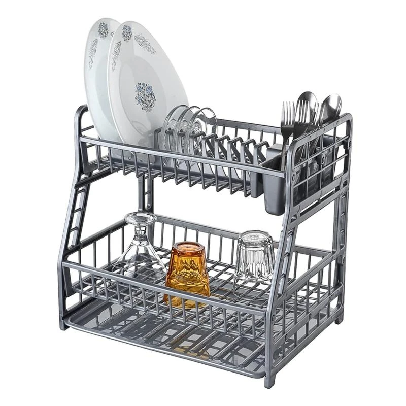 Hobby Life Dish Drainer 2 Tier Chrome 1 Hobby Life Dish Drainer 2 Tier Chrome
