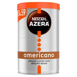 Nestlé® NESCAFÉ Azera Americano Instant Coffee Tin 90g PM £4.59 - Case Of 6 -Mxwhole Sale Nescafe Azera Americano 90g 8445290721563 19