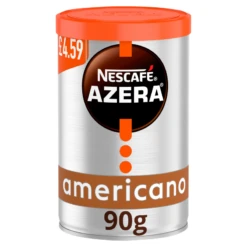 Nestlé® NESCAFÉ Azera Americano Instant Coffee Tin 90g PM £4.59 - Case Of 6 -Mxwhole Sale Nescafe Azera Americano 90g 8445290721563 517