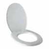Plastic Toilet Seat White 3 Plastic Toilet Seat White -Mxwhole Sale TSP01