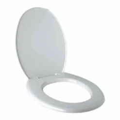Plastic Toilet Seat White