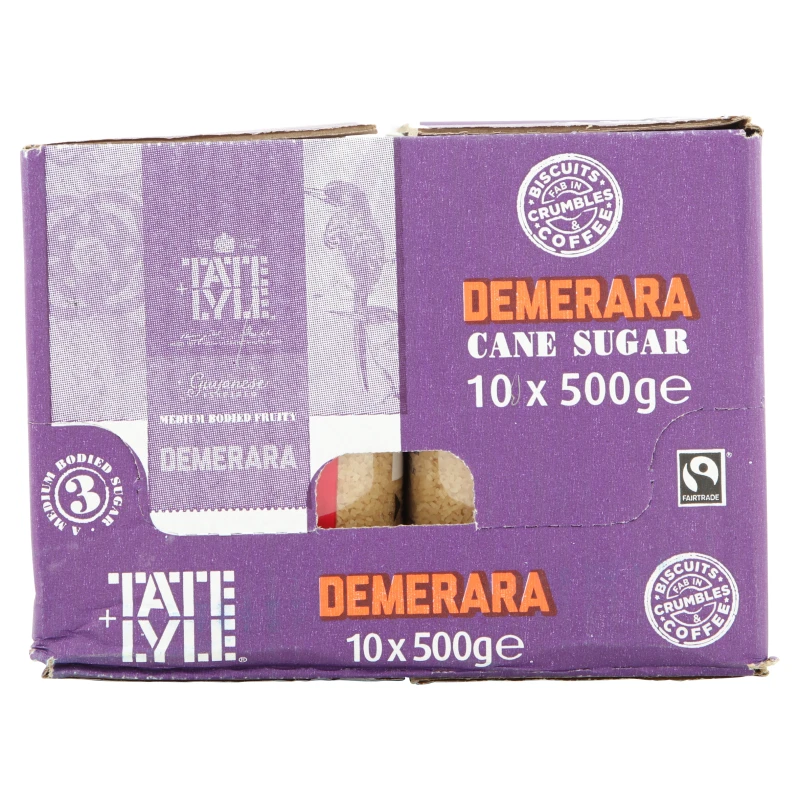 Tate & Lyle Demerara Sugar 500g - Case Of 10 - Image 11