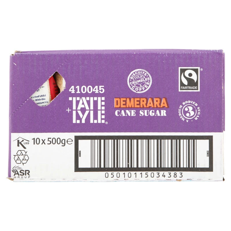 Tate & Lyle Demerara Sugar 500g - Case Of 10 - Image 13