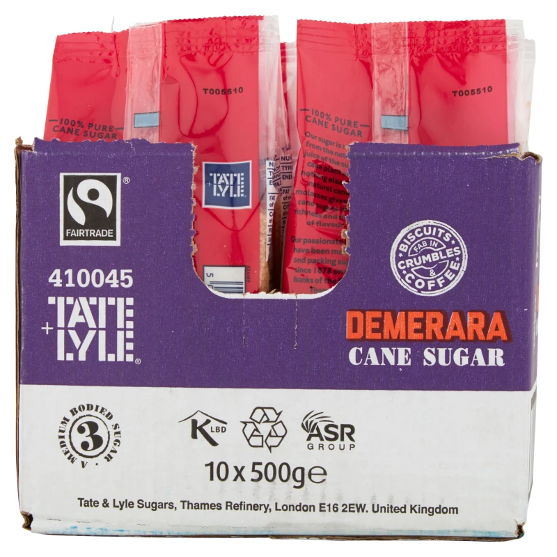Tate & Lyle Demerara Sugar 500g - Case Of 10 - Image 5