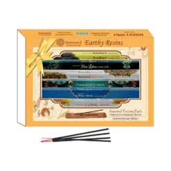 Vedmantra Earthy Resins Incense Sticks 6 Pack